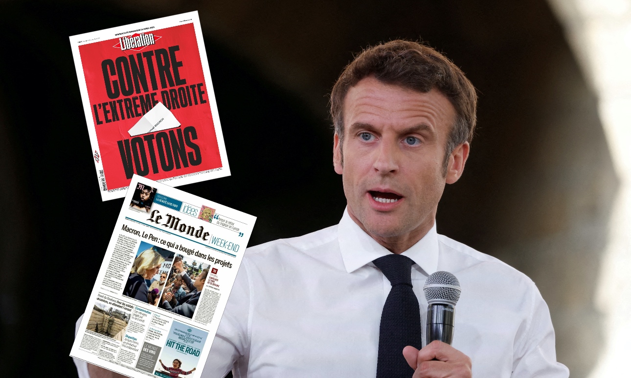 Τα γαλλικά ΜΜΕ «ψήφισαν» Μακρόν