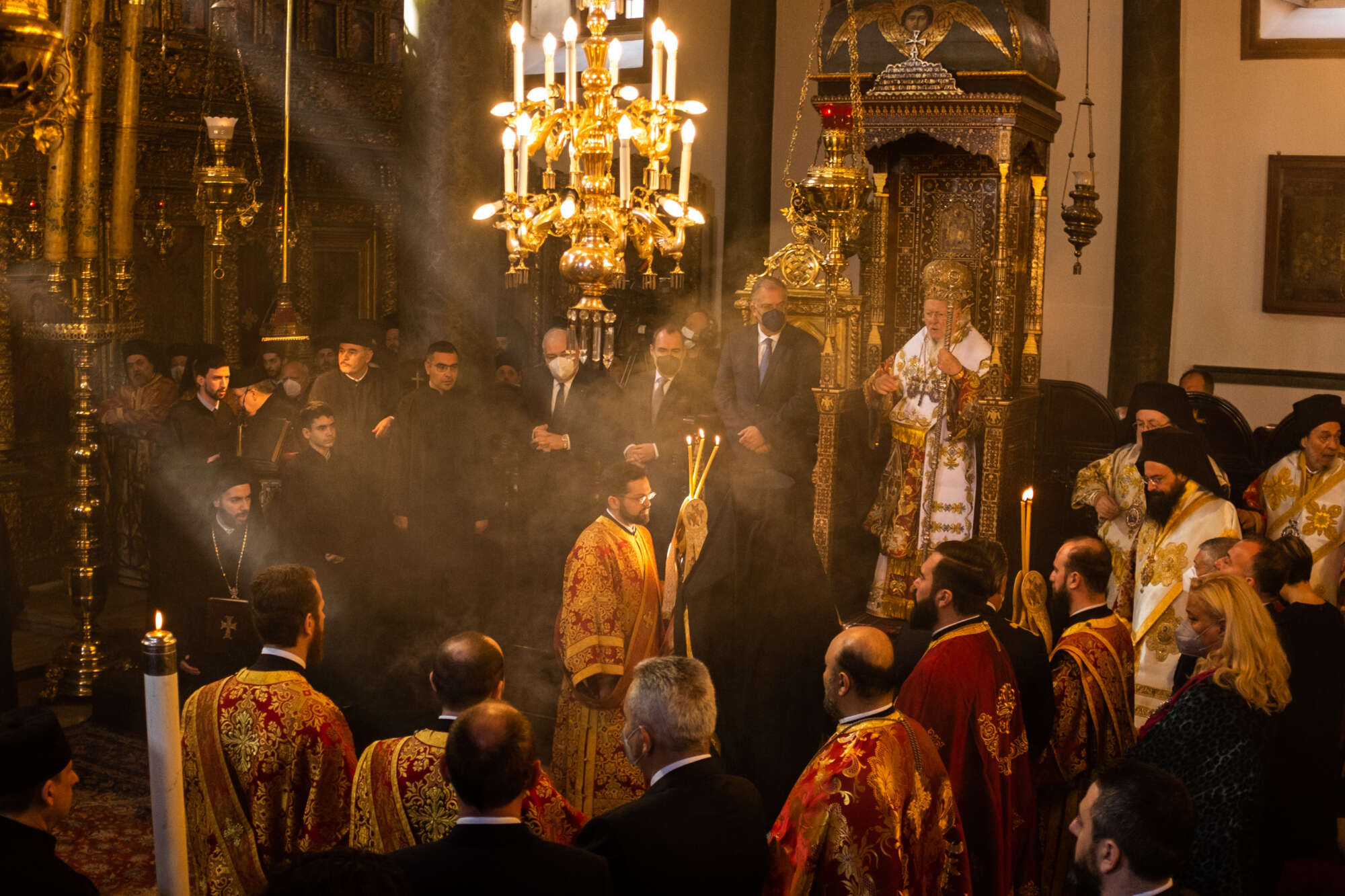 Το Οικουμενικό Πατριαρχείο προετοιμάστηκε για την Ανάσταση με την τελετή εψήσεως του Αγίου Μύρου