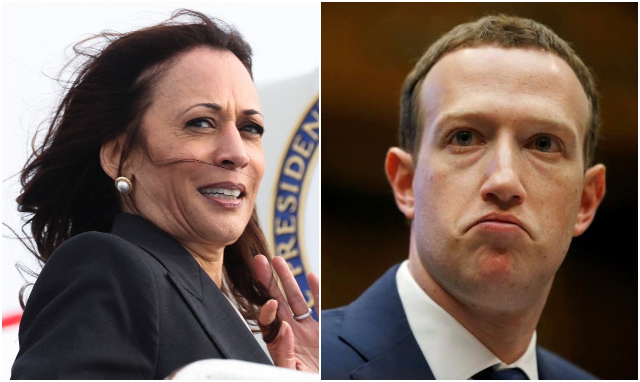 Μόσχα: Personae non gratae η Κάμαλα Χάρις και ο Μαρκ Ζακερμπεργκ