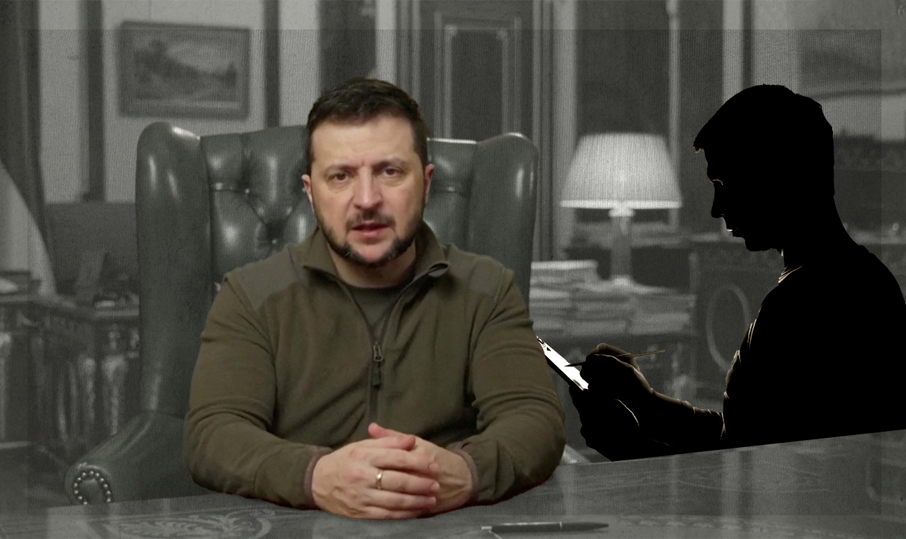 Ποιος είναι ο άνθρωπος πίσω από τις ομιλίες του Ζελένσκι