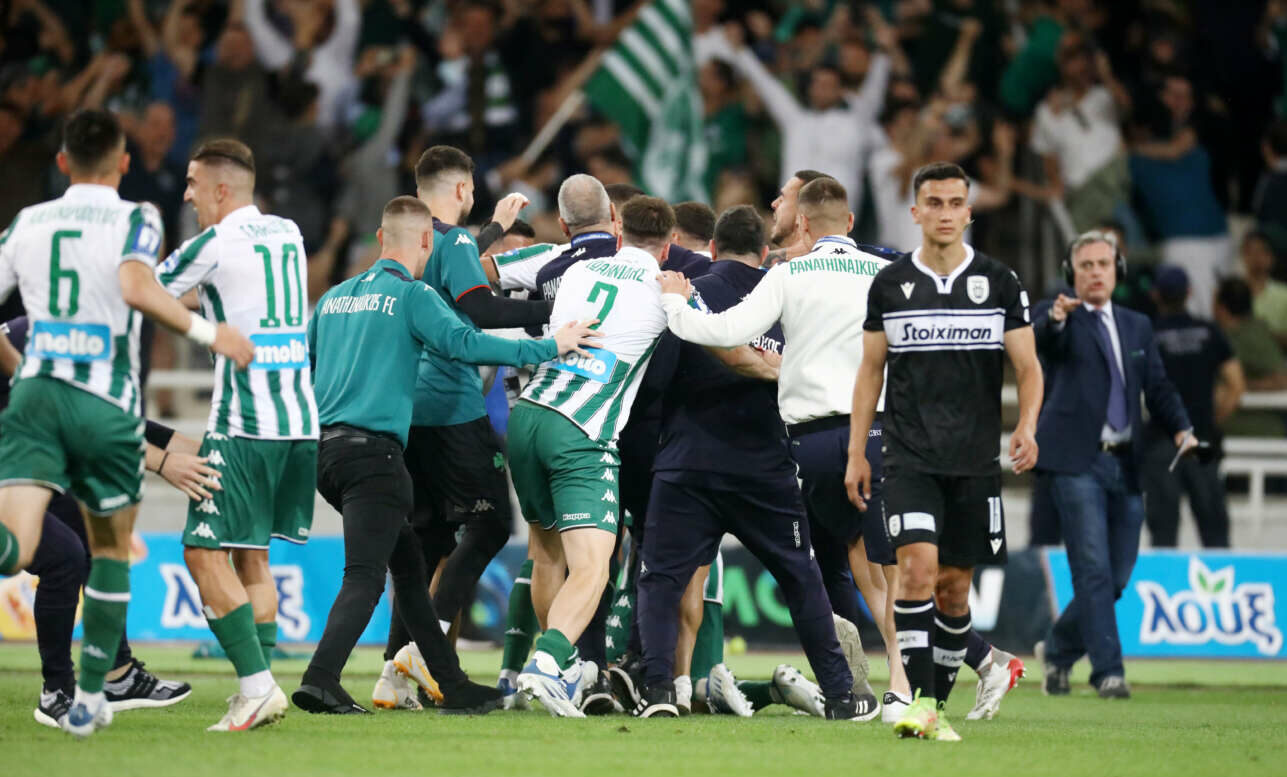 Κυπελλούχος ο Παναθηναϊκός σε έναν επεισοδιακό τελικό