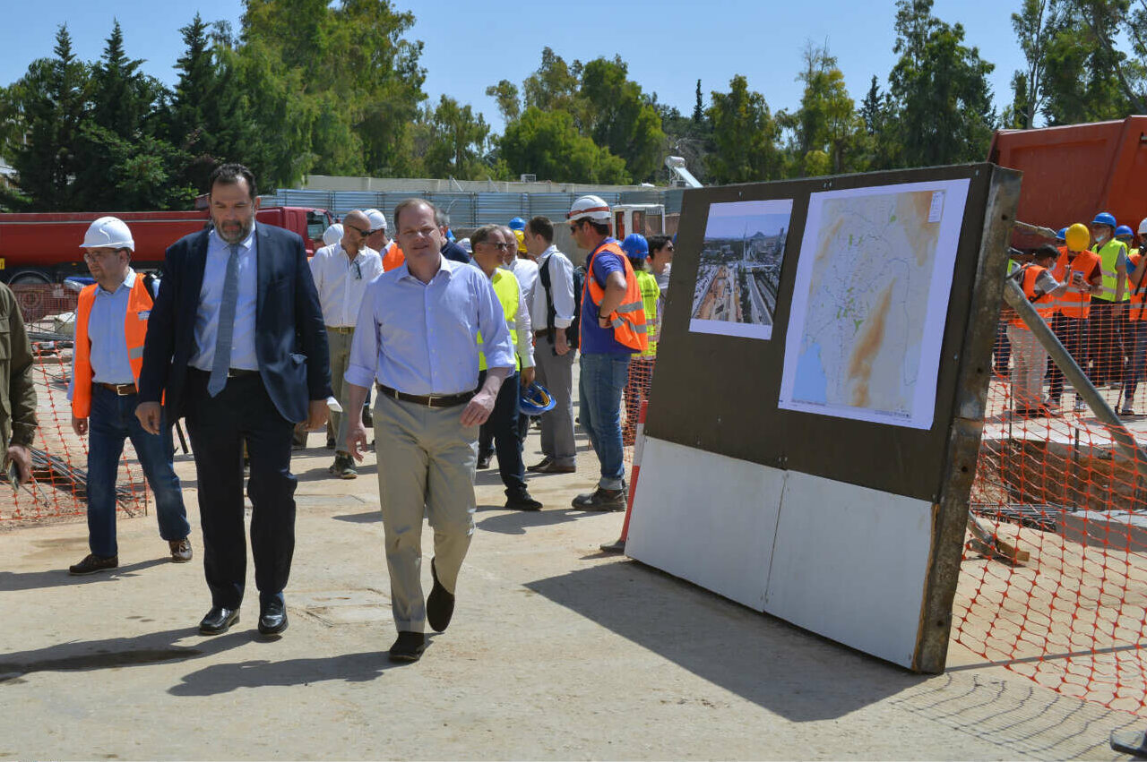 Καραμανλής για Γραμμή 4 του Μετρό: 28 χρόνια μετά ο μετροπόντικας πιάνει ξανά δουλειά