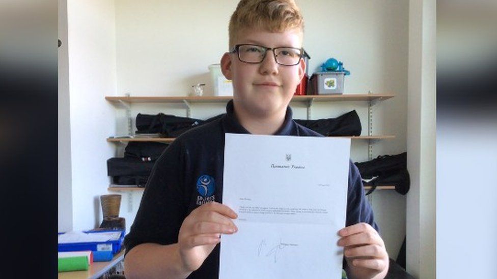 Βρετανία: Μαθητής έστειλε γράμμα στον Ζελένσκι και εκείνος του απάντησε