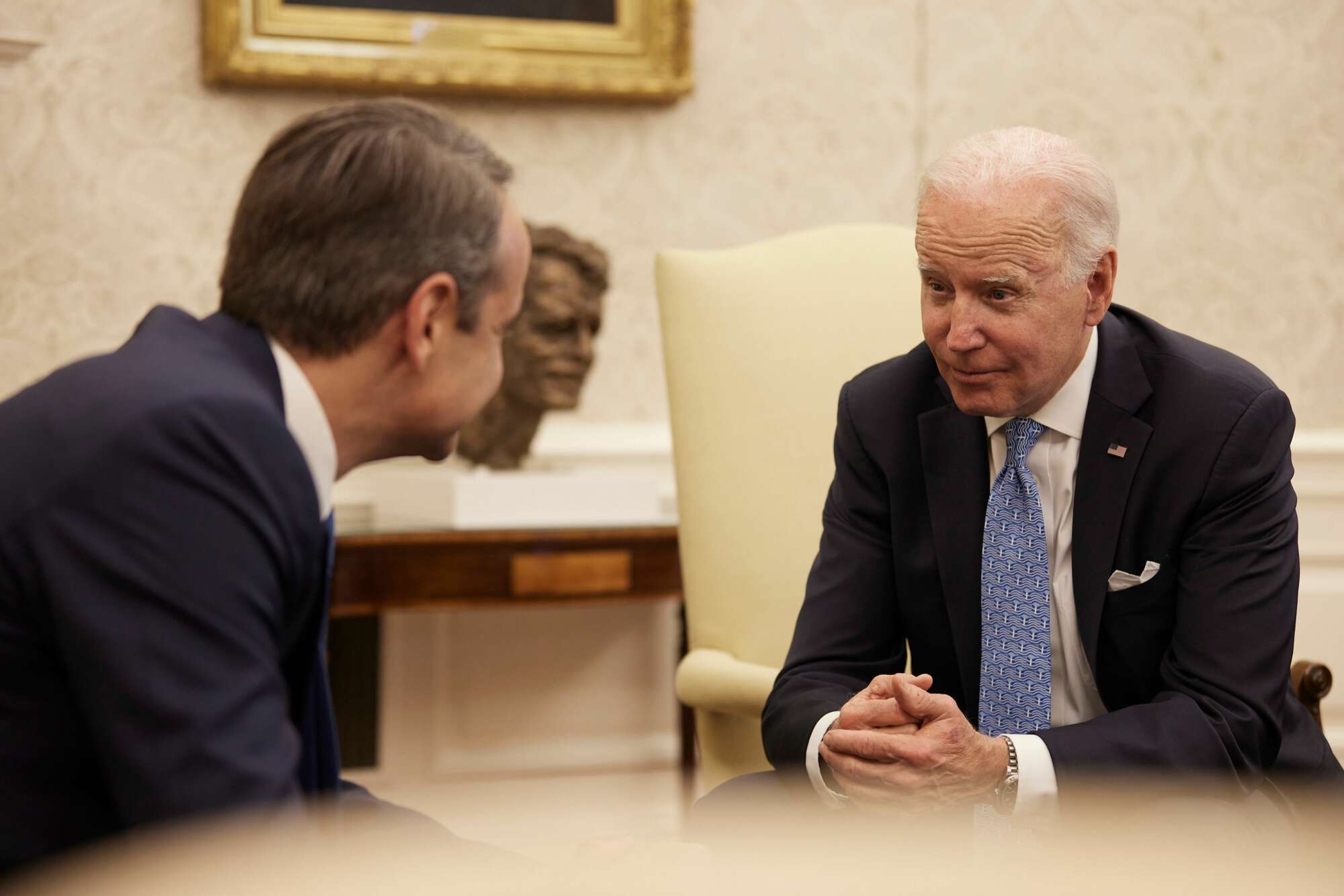 «Eπίδειξη δύναμης Mητσοτάκη στην Ουάσινγκτον – Εδειξε το βάρος της Ελλάδας στις ΗΠΑ», λένε οι Τούρκοι