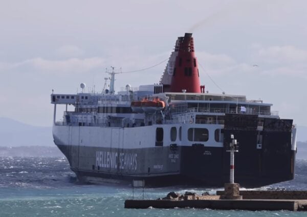 Στο λιμάνι της Χίου επικάθισε το Ε/Γ-Ο/Γ «Νήσος Σάμος» με 332 επιβάτες