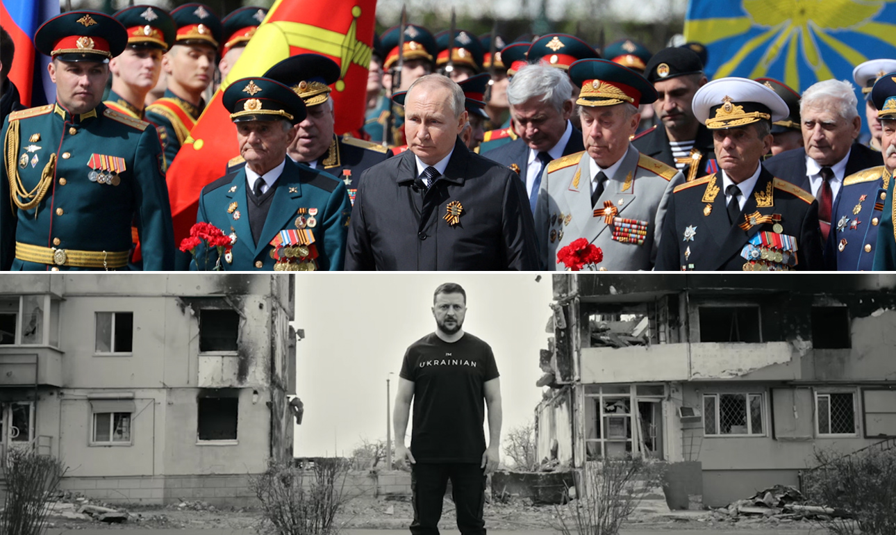 Πούτιν και Ζελένσκι: Δύο εικόνες αλλά μια αλήθεια