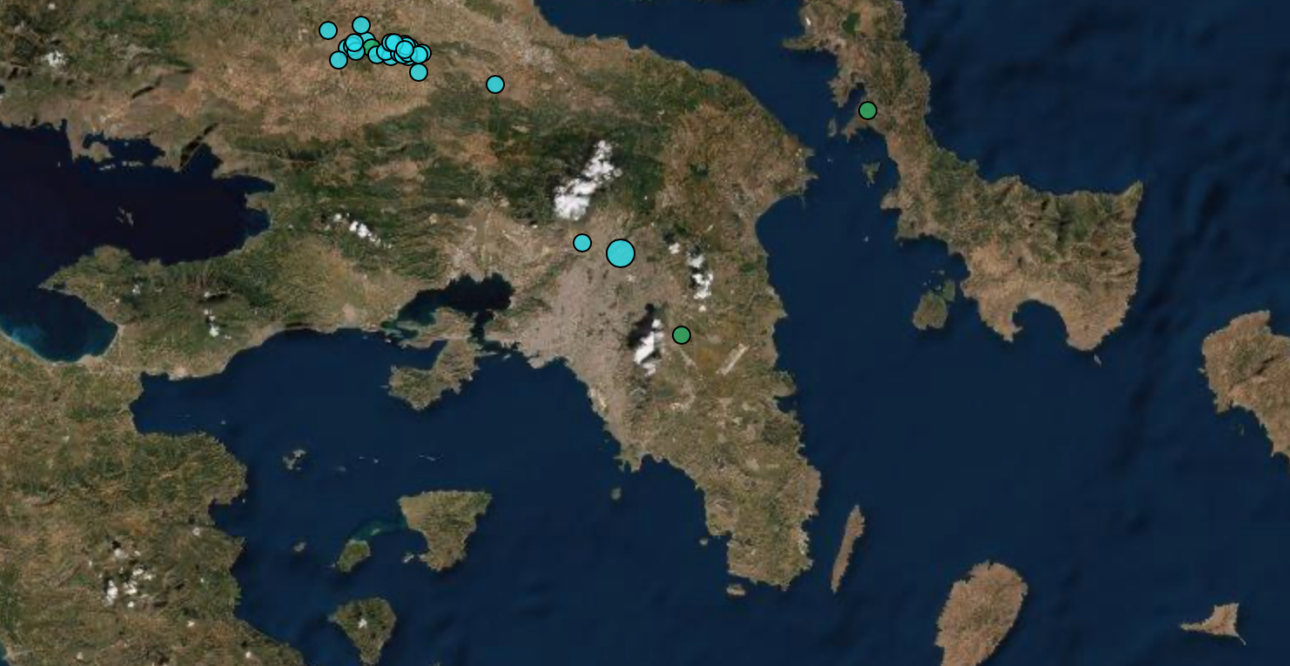 Σεισμός ταρακούνησε την Αθήνα