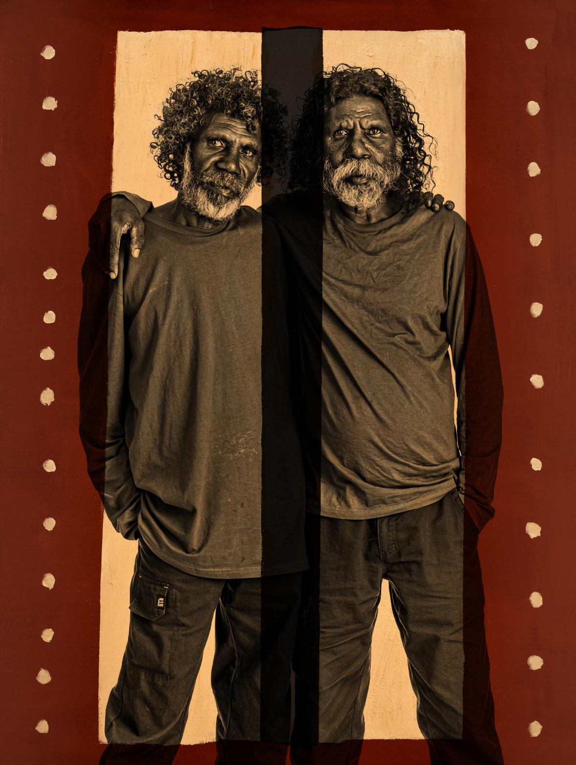 Η φωτογραφία με του αδελφούς Λι και Γκάρι -διάσημοι Αβορίγινες καλλιτέχνες- κέρδισε την τρίτη θέση του διαγωνισμού στην κατηγορία Χαρακτήρες