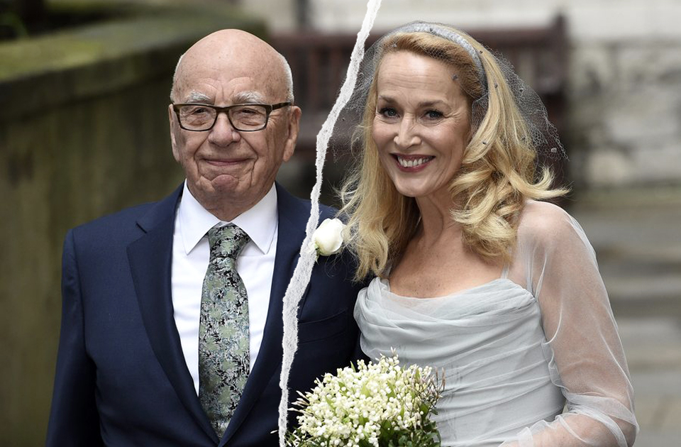 Ο Ρούπερτ Μέρντοκ και η Τζέρι Χολ χωρίζουν;