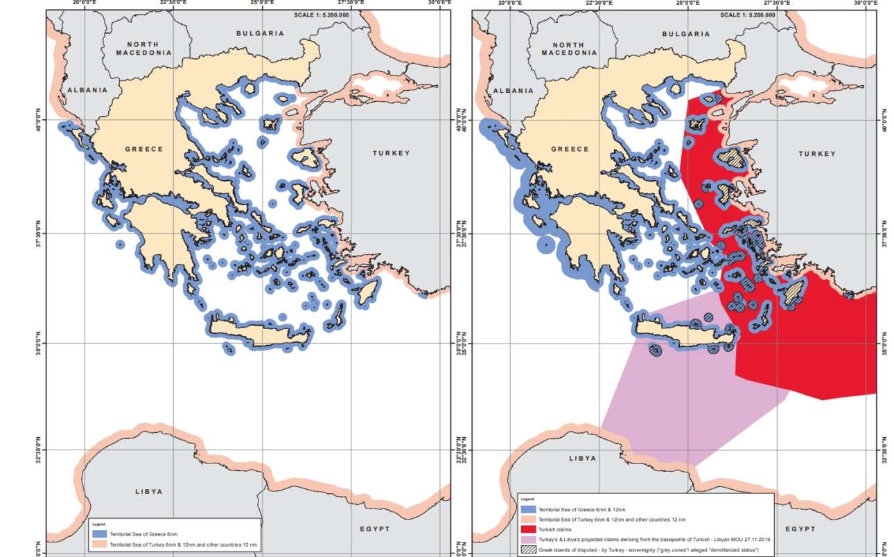 Aπάντηση με στοιχεία στον Ερντογάν: Οι 16 χάρτες του τουρκικού αναθεωρητισμού