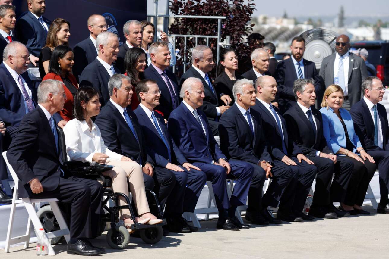 Ισραήλ: Θερμότατη η υποδοχή στον «μεγάλο σιωνιστή» Μπάιντεν