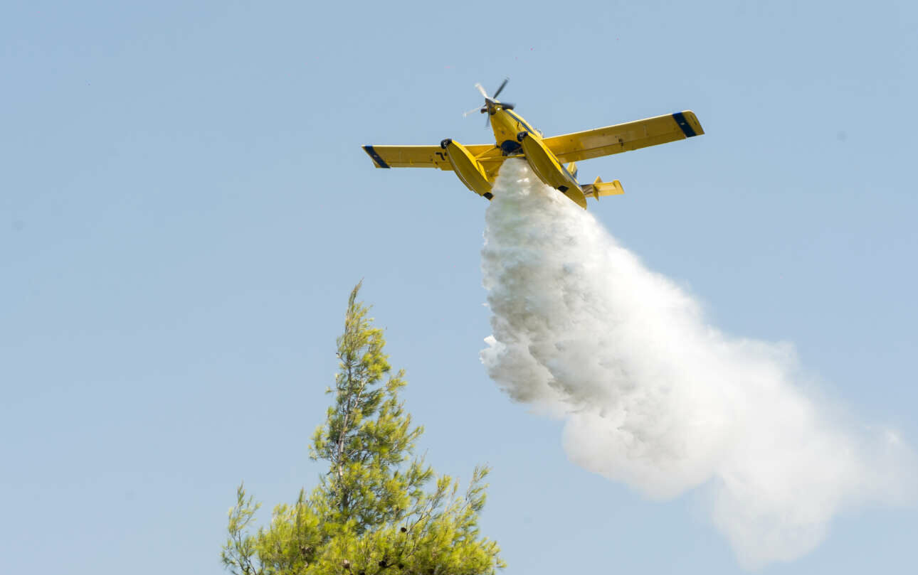 Χωρίς ενεργό μέτωπο η φωτιά στην Ηλεία – Βελτιωμένη η εικόνα στη Λέσβο