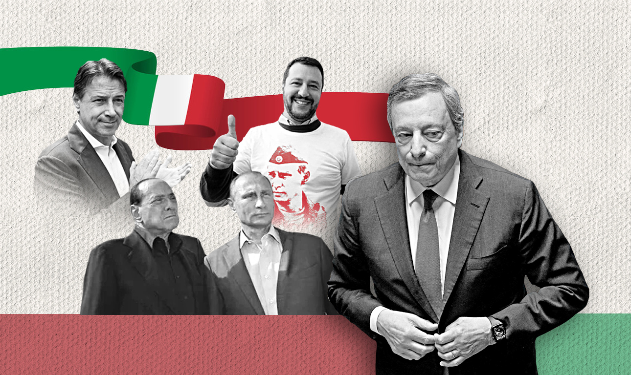 Η πτώση του Ντράγκι, εφιάλτης για την ΕΕ και δώρο για τον Πούτιν