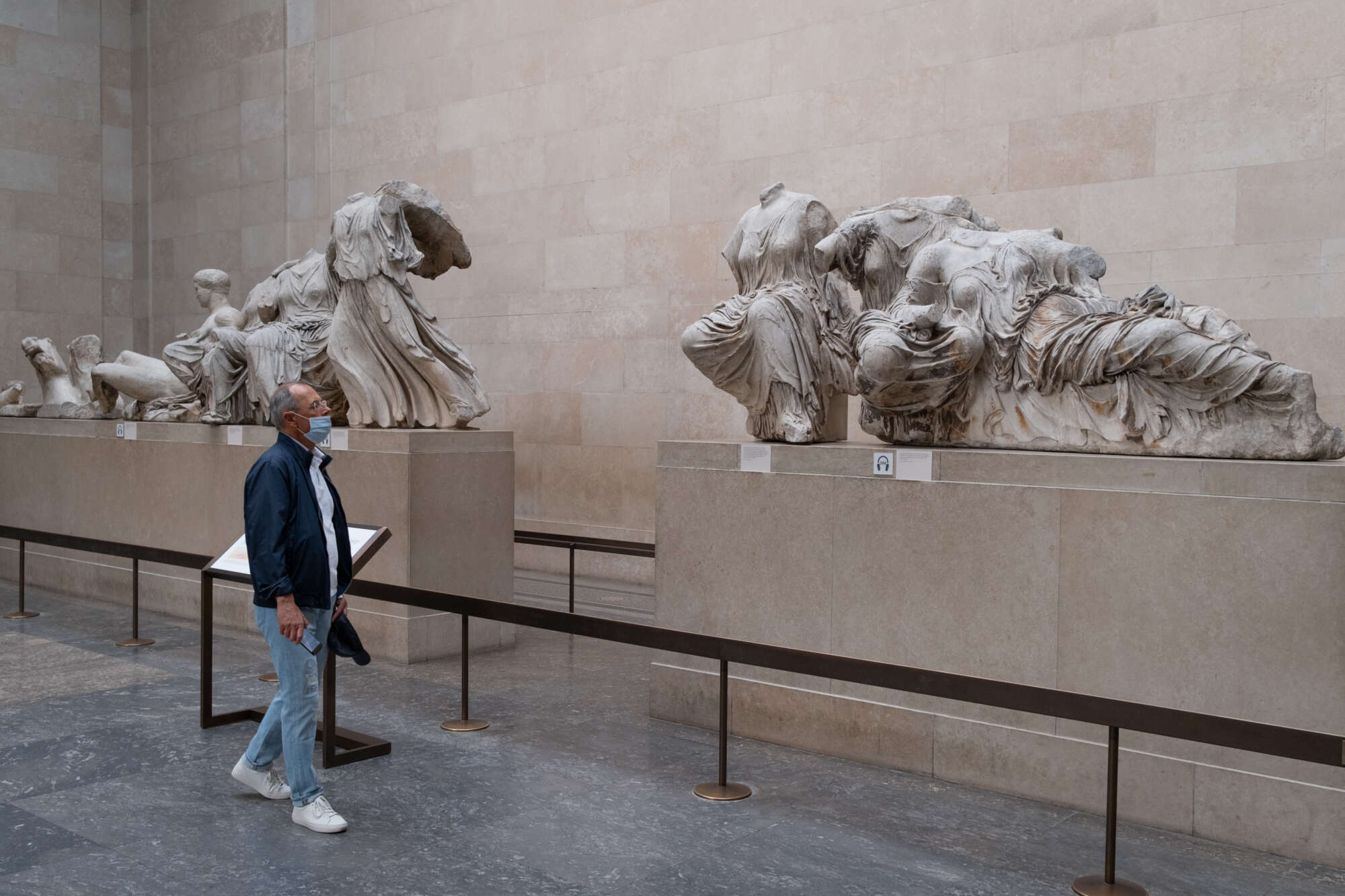 Ενα βήμα πιο κοντά στην Ακρόπολη τα Γλυπτά του Παρθενώνα