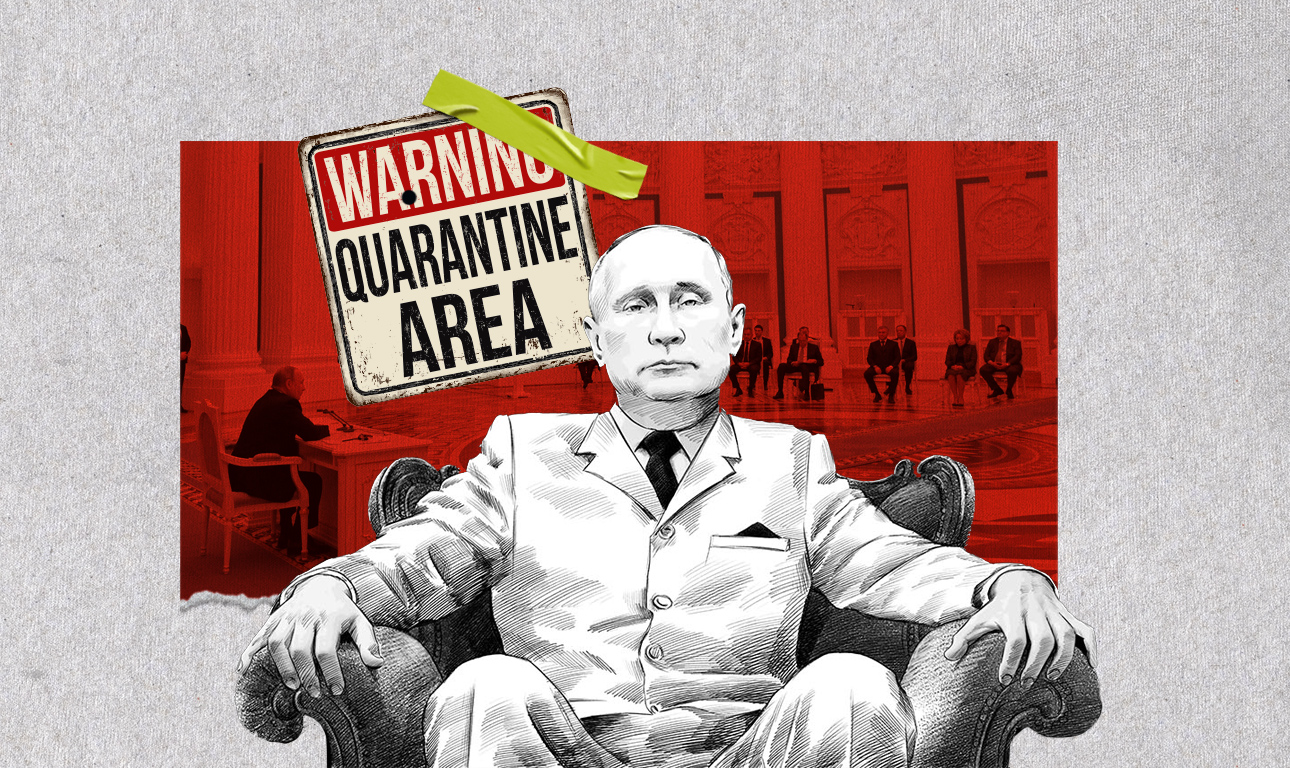 Πολυήμερες καραντίνες και πάμπολλες εξετάσεις για μια χειραψία με τον Πούτιν