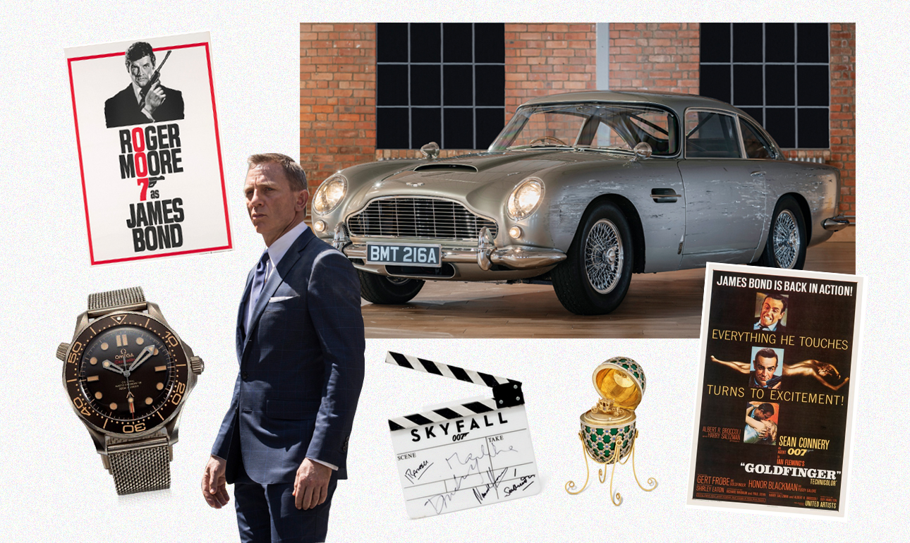 Σε δημοπρασία η Aston Martin και 60 «διαμάντια» του 007