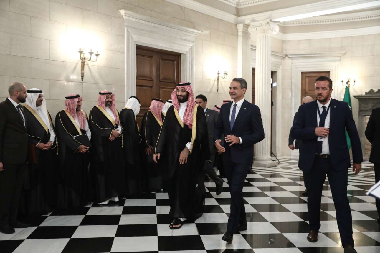 To παρασκήνιο και το… μενού της επίσκεψης του Μπιν Σαλμάν