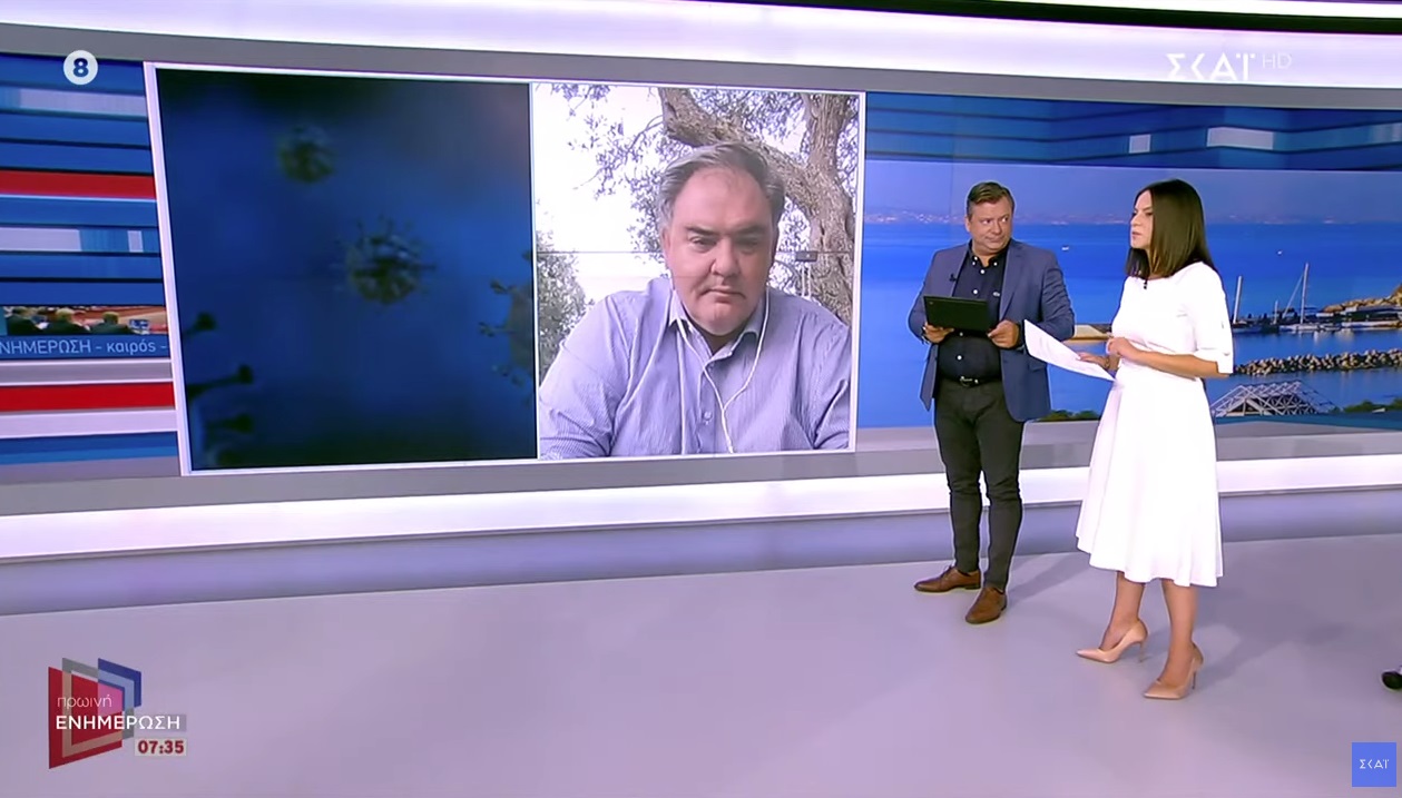 Σαρηγιάννης: Αναζωπύρωση της πανδημίας στα τέλη Σεπτεμβρίου – με μάσκες οι μαθητές στις αίθουσες