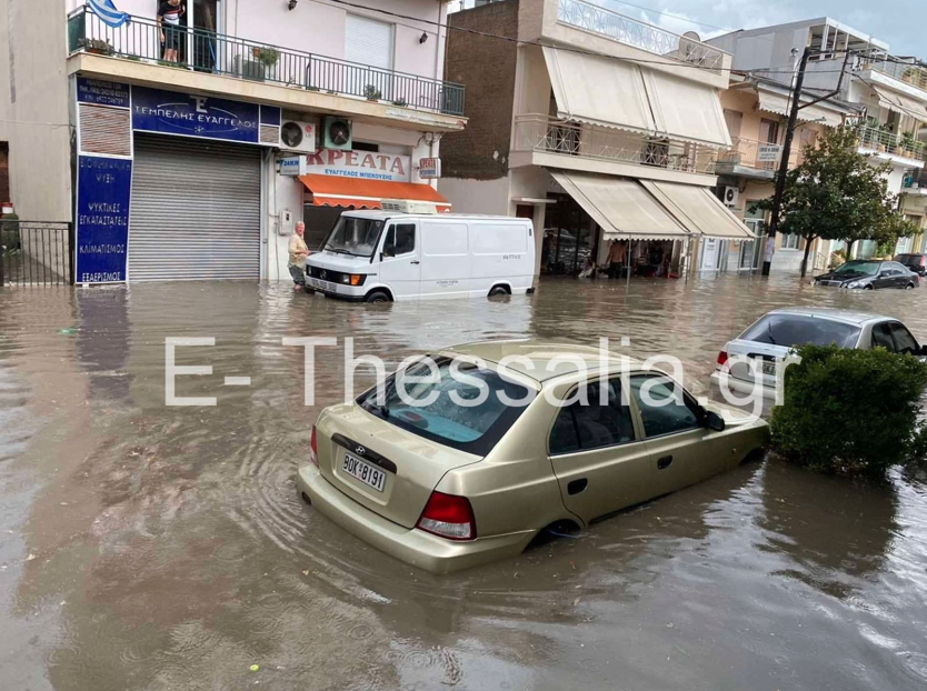 «Πρωτοφανής» θύελλα σάρωσε την ευρύτερη περιοχή του Βόλου