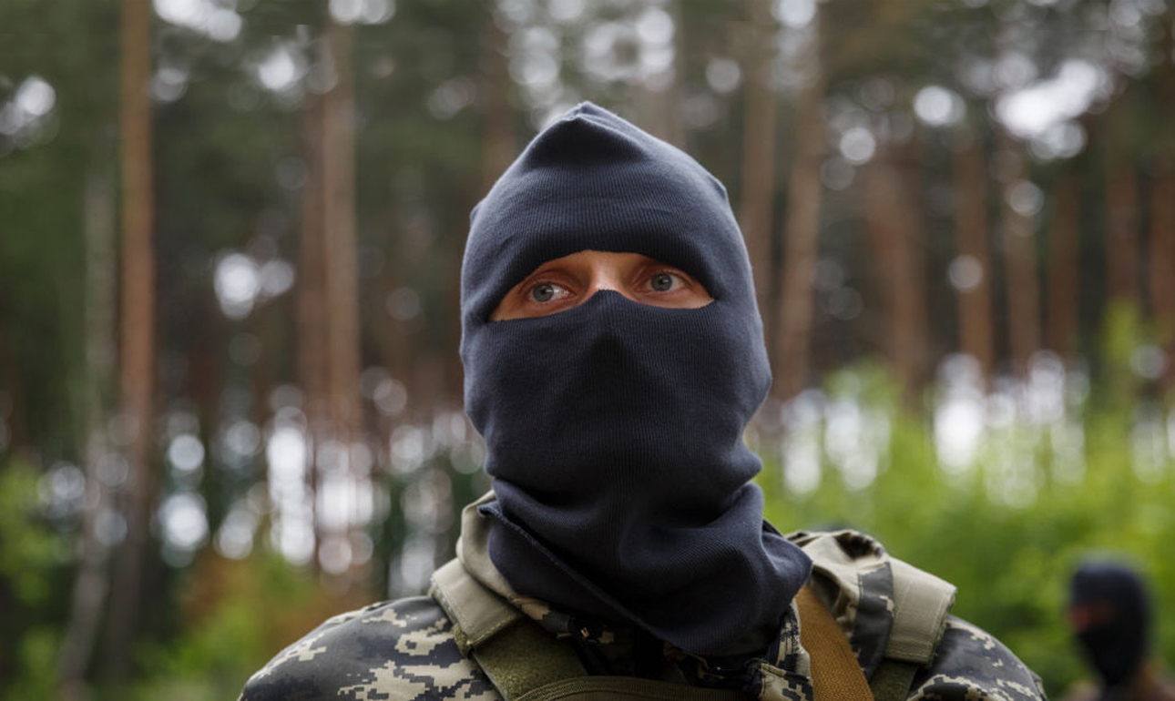 Oυκρανοί αντάρτες πίσω από τις γραμμές του εχθρού