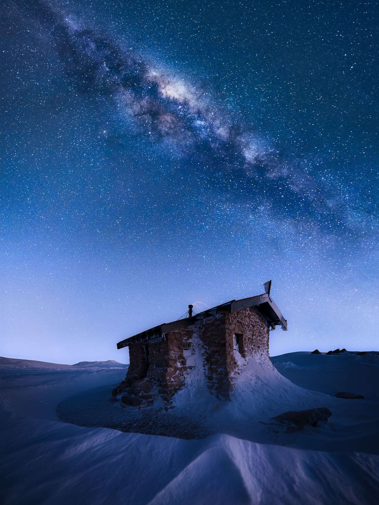 Νικητής στην κατηγορία Νυχτερινός Ουρανός. Ο Γαλαξίας όπως φαίνεται από το Kosciusko, το υψηλότερο σημείο της Αυστραλίας