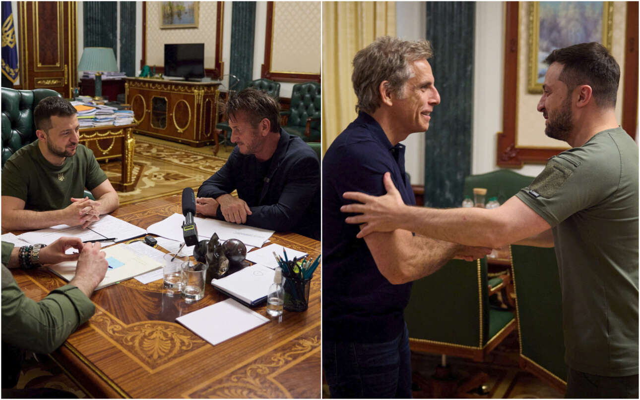 Σον Πεν και Μπεν Στίλερ στη «μαύρη λίστα» του Πούτιν