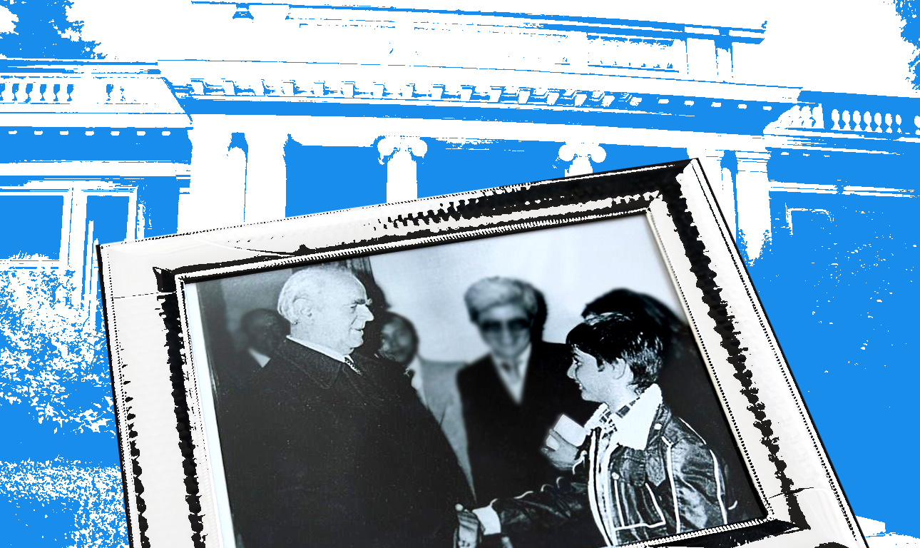 Οταν ο 8χρονος Κυριάκος συνάντησε τον Κωνσταντίνο Καραμανλή