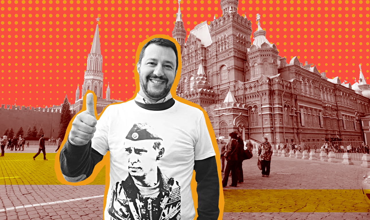 Ο Σαλβίνι ξανά στην υπηρεσία του Πούτιν με όπλο το ενεργειακό