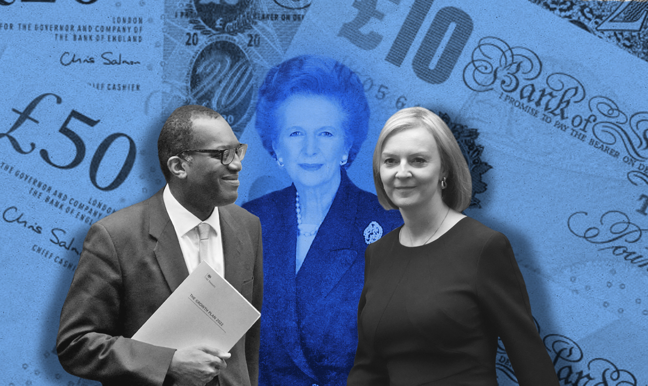 Το μοιραίο θατσερικό δίδυμο και η λίρα που καταρρέει