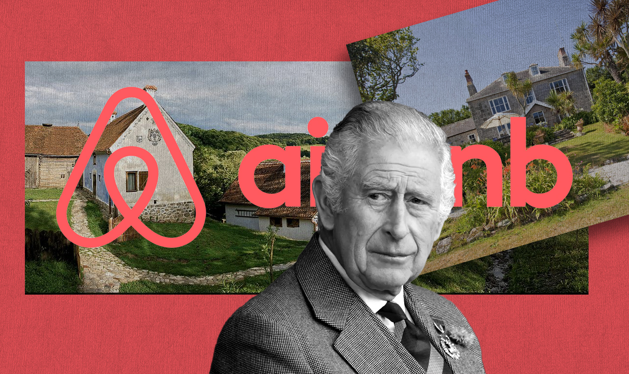 O βασιλιάς Κάρολος Γ’ έκανε τα εξοχικά του σπίτια… Airbnb