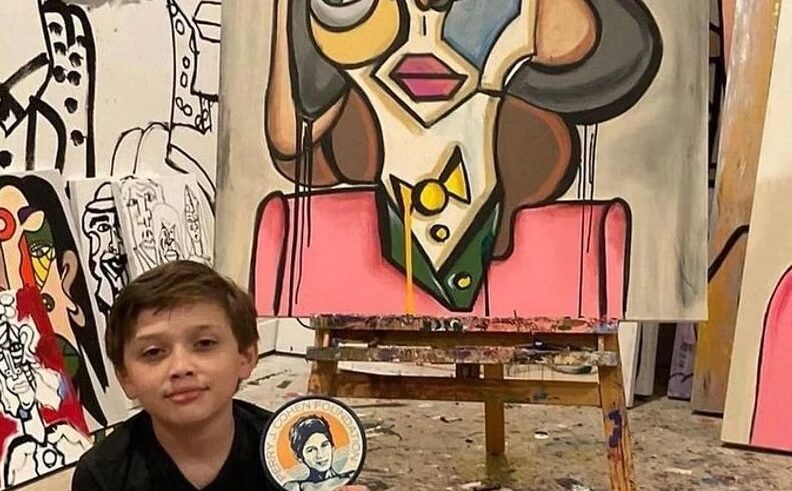 Ιδού ο Αντρές, ο μικρός Πικάσο