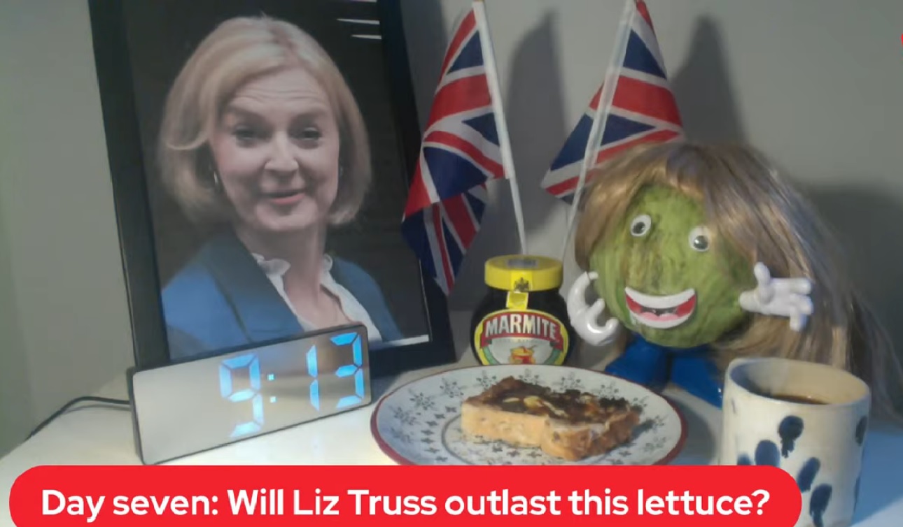 Θα «μαραθεί» πρώτα η Λιζ Τρας ή το μαρούλι;