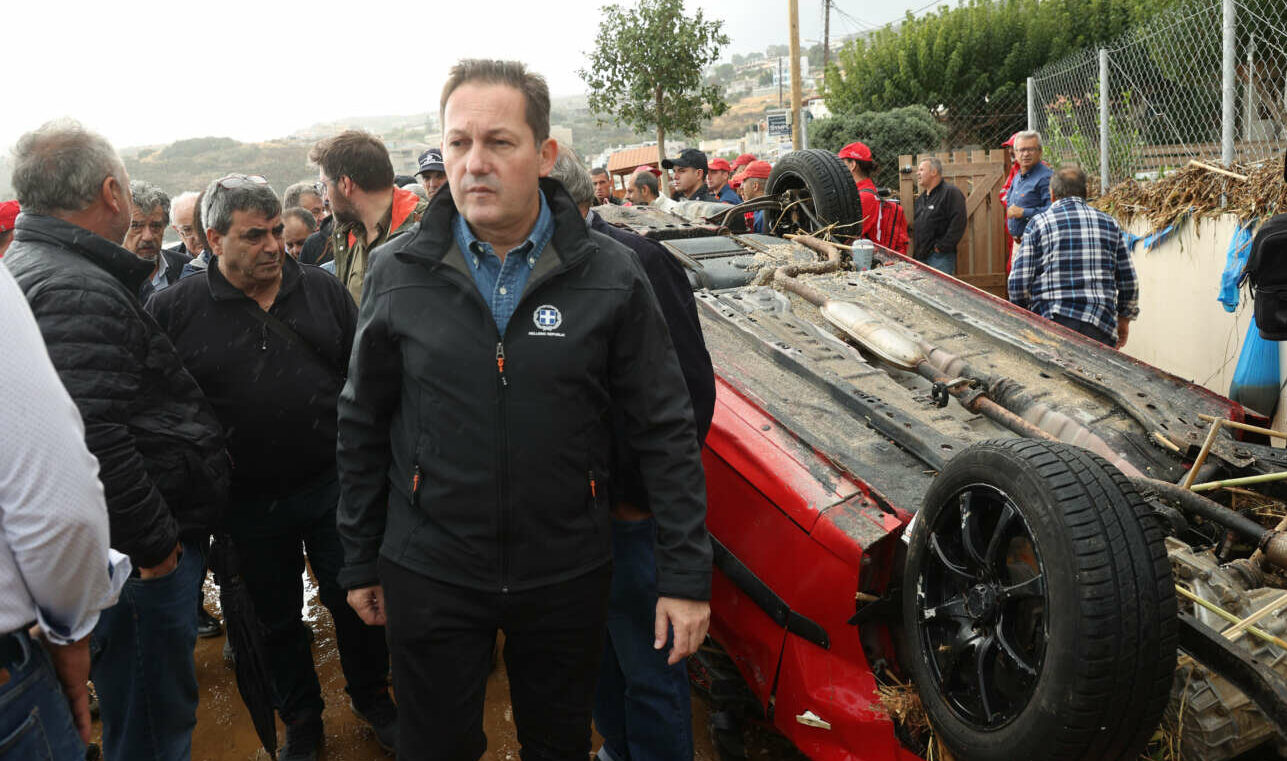 Δέσμη μέτρων στήριξης για τους πληγέντες από την κακοκαιρία στην Κρήτη