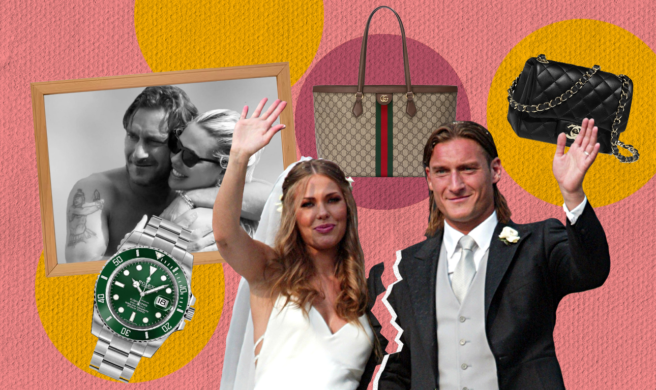 Παραμύθι τέλος για τους «Μπέκαμ της Ιταλίας»: Η μάχη για τα Rolex, τις Hermes και την περιουσία