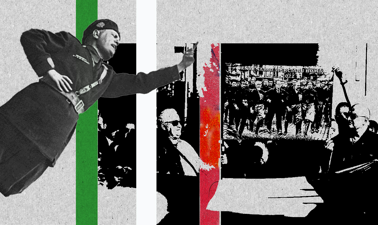 100 χρόνια μετά ο Μουσολίνι επιστρέφει από την πίσω πόρτα