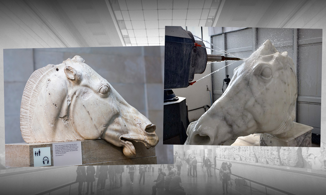 Λονδίνο: Αποκαλυπτήρια για το πρώτο πιστό αντίγραφο των Γλυπτών του Παρθενώνα