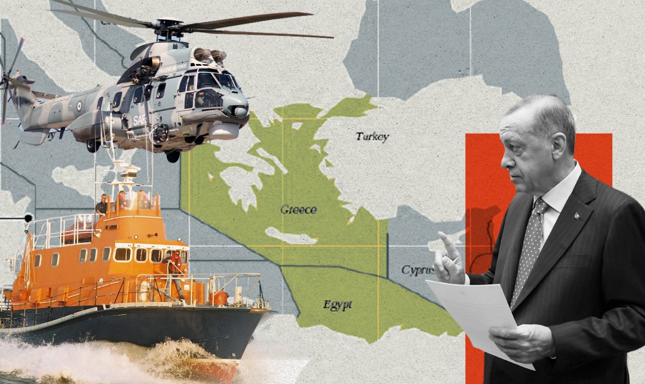 Ελληνοαιγυπτιακό «τείχος» στη «Γαλάζια Πατρίδα» του Ερντογάν με συμφωνία για ζώνες SAR – ASR