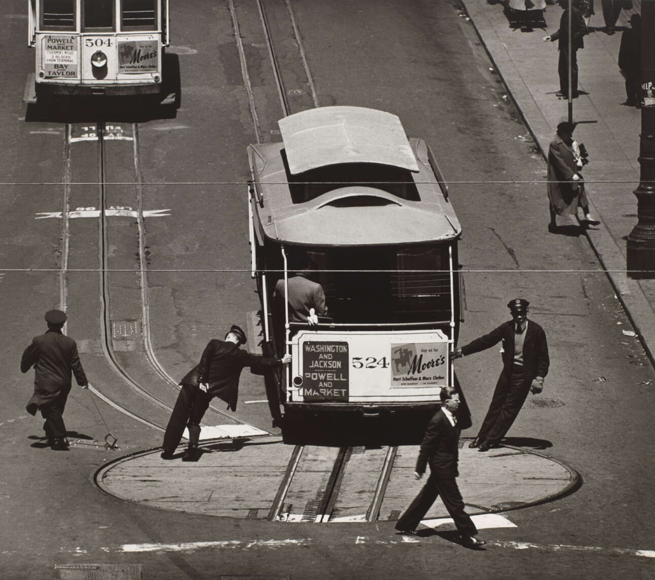 Βαγόνι του τραμ στο Σαν Φρανσίσκο, 1949