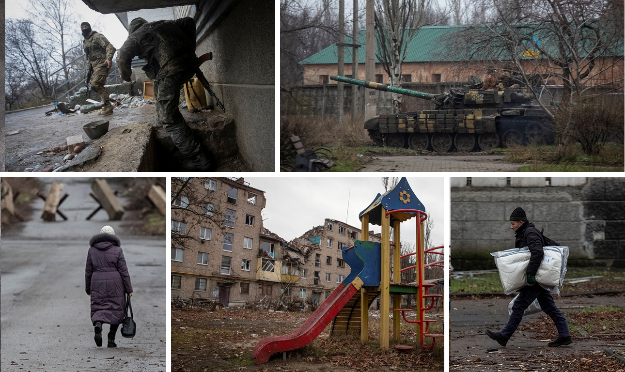 Ανταπόκριση από το μέτωπο του Μπαχμούτ, το «Στάλινγκραντ της Ουκρανίας»