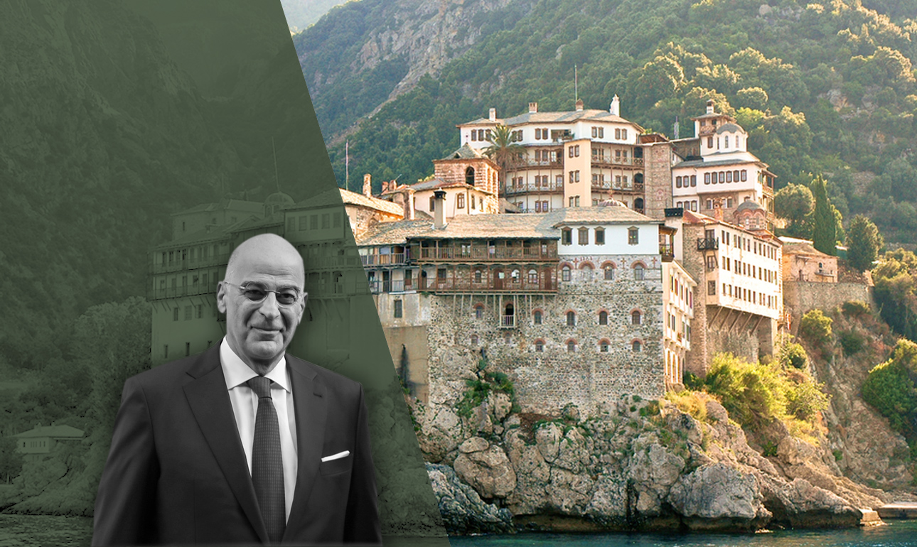 Ανάλυση: Ο Δένδιας, η επίσκεψη στο Αγιον Ορος, το «σχίσμα» με τη Μόσχα