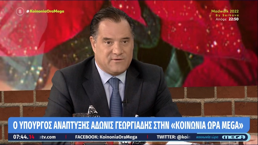 Γεωργιάδης: 1.004 ευρώ τον χρόνο το κέρδος για κάθε οικογένεια από το καλάθι του νοικοκυριού