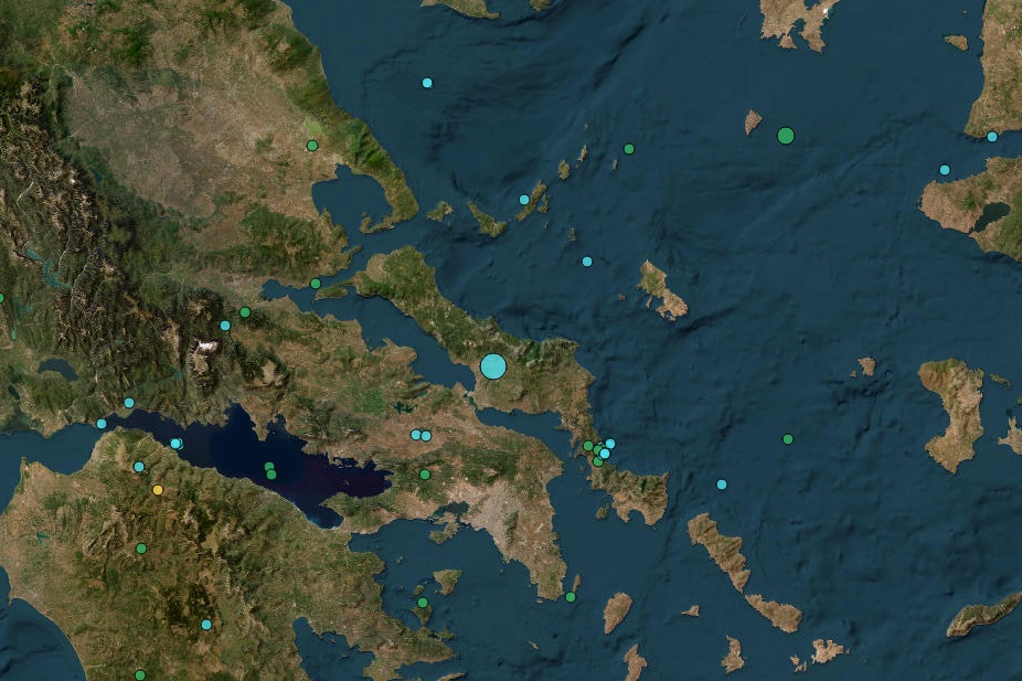 Ισχυρός σεισμός στην Εύβοια – ιδιαίτερα αισθητός στην Αττική