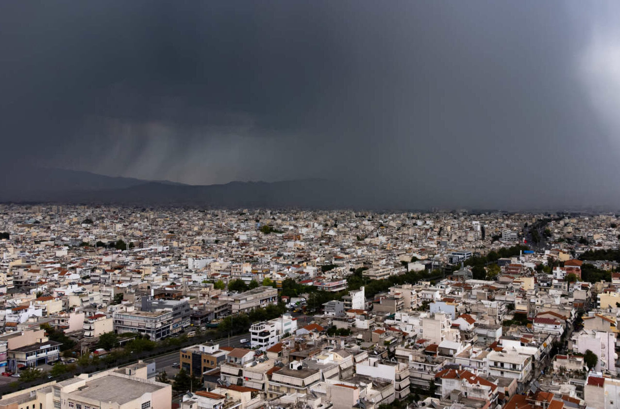 Κακοκαιρία: Ισχυρές βροχές και καταιγίδες την Τρίτη στην Αθήνα