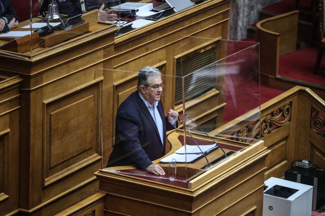 Κουτσούμπας: ΝΔ και ΣΥΡΙΖΑ δύο όψεις του ίδιου νομίσματος