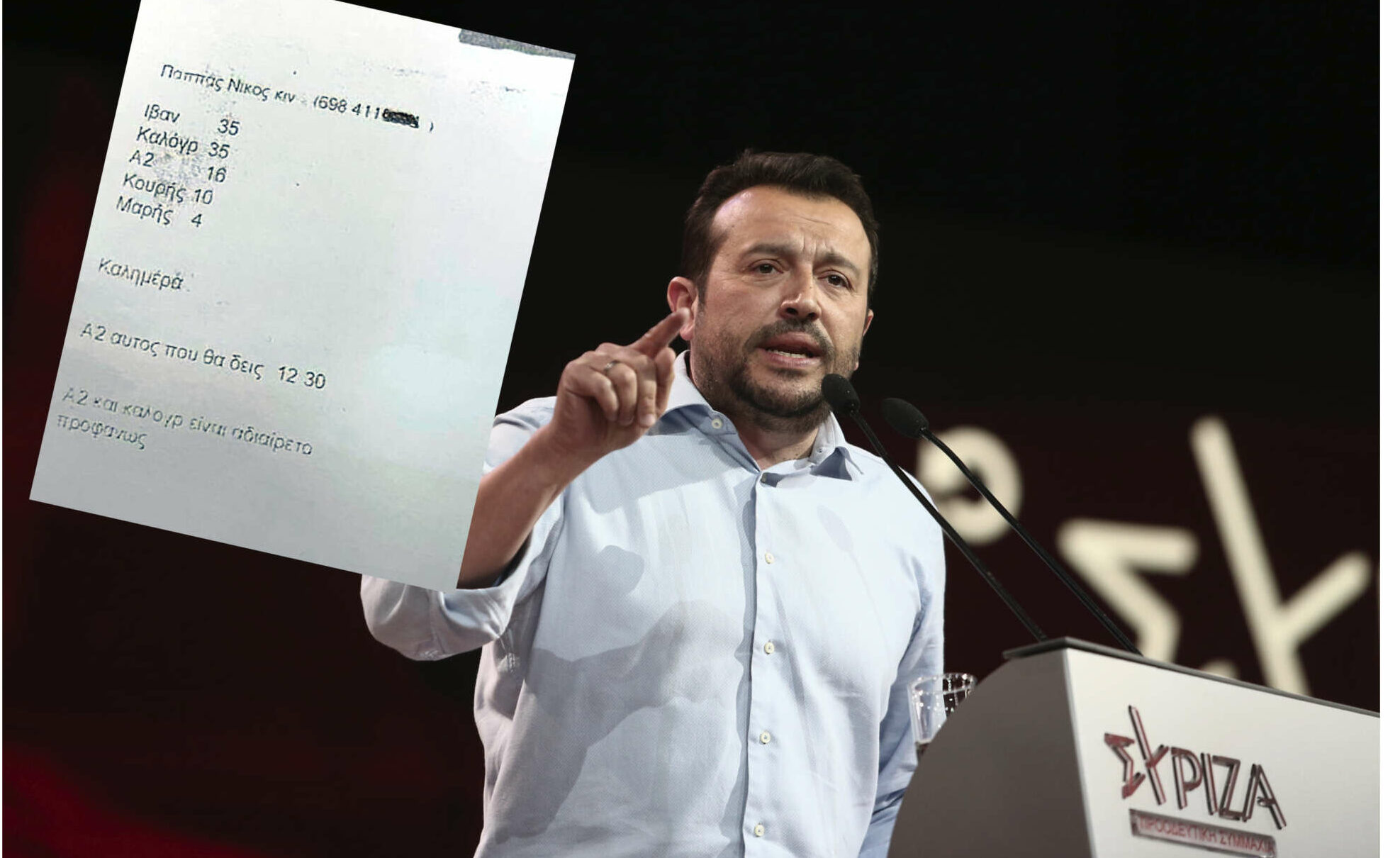 Ο Καλογρίτσας αποκάλυψε SMS του Παππά με τους μετόχους του «ΣΥΡΙΖΑ Channel»