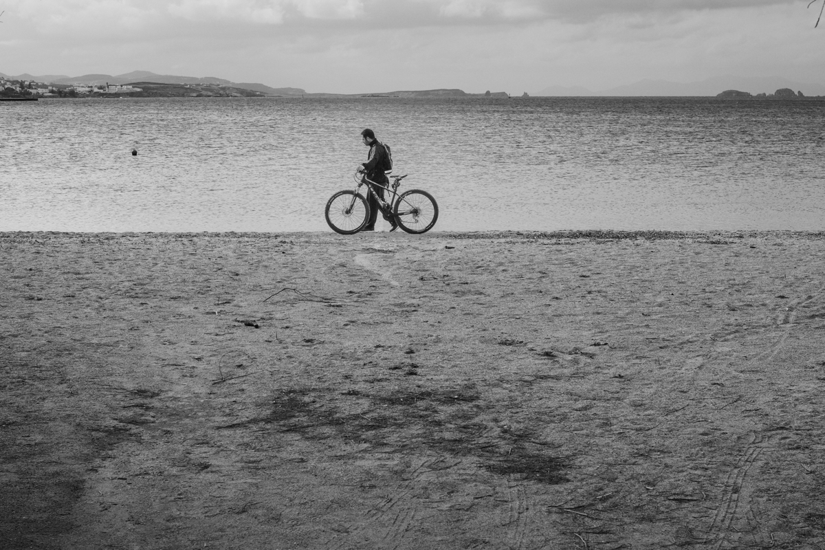 Ποδηλάτης, Λιβάδια, Παροικιά, Πάρος 2021