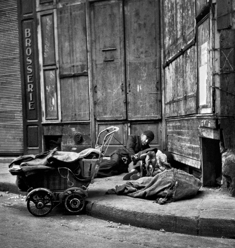 Αστεγοι στην περιοχή Boulogne-Billancourt του Παρισιού, το 1950