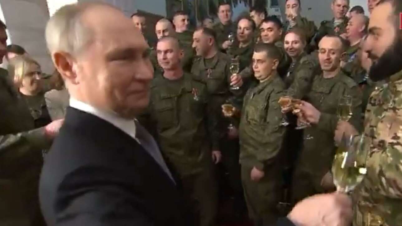 Πούτιν: Το ηθικό και ιστορικό δίκαιο είναι με το μέρος μας