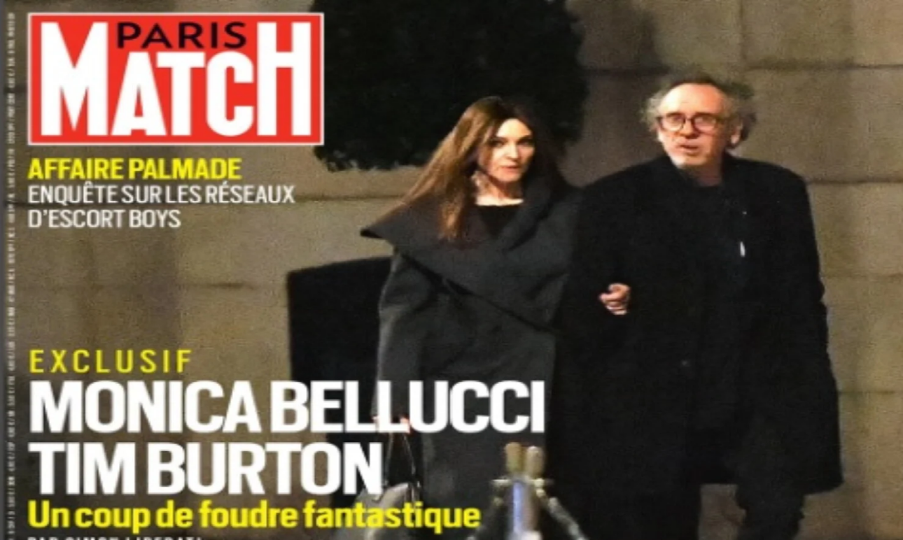 Paris Match: «Η Μόνικα Μπελούτσι και ο Τιμ Μπάρτον είναι ζευγάρι»