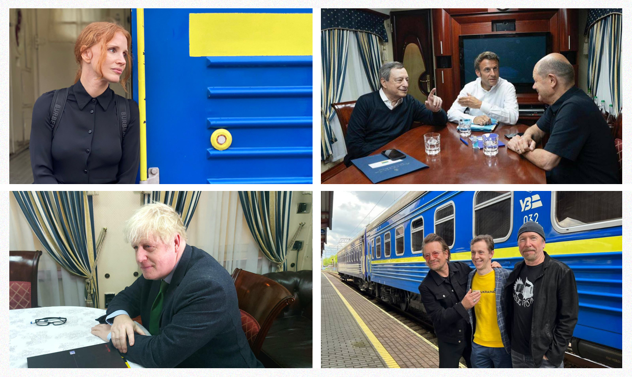 «Rail Force One», το ουκρανικό τρένο που δεν… σφυρίζει